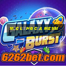 mức lương của messi