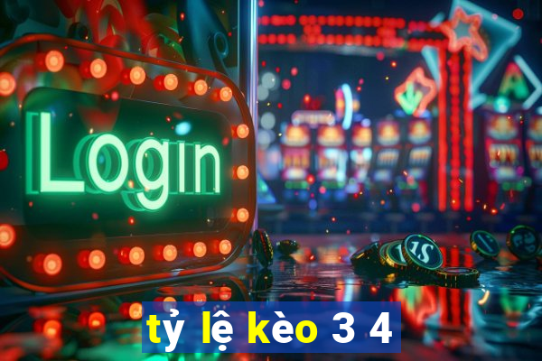 tỷ lệ kèo 3 4