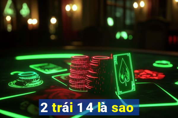 2 trái 1 4 là sao