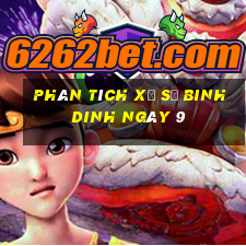 Phân tích Xổ Số binh dinh ngày 9