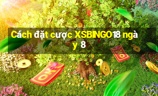 Cách đặt cược XSBINGO18 ngày 8