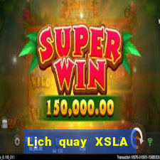 Lịch quay XSLA ngày 13