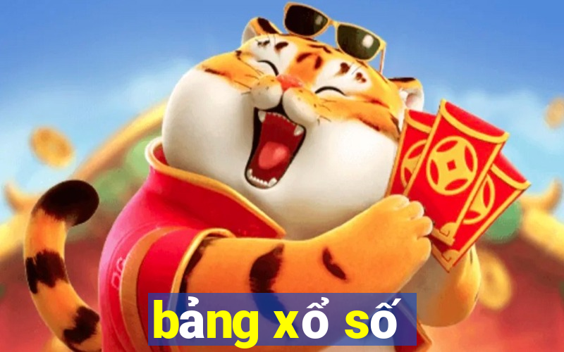 bảng xổ số