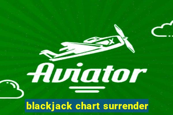 blackjack chart surrender