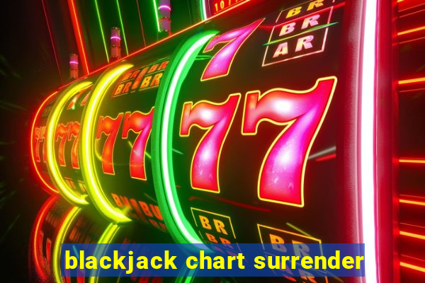 blackjack chart surrender