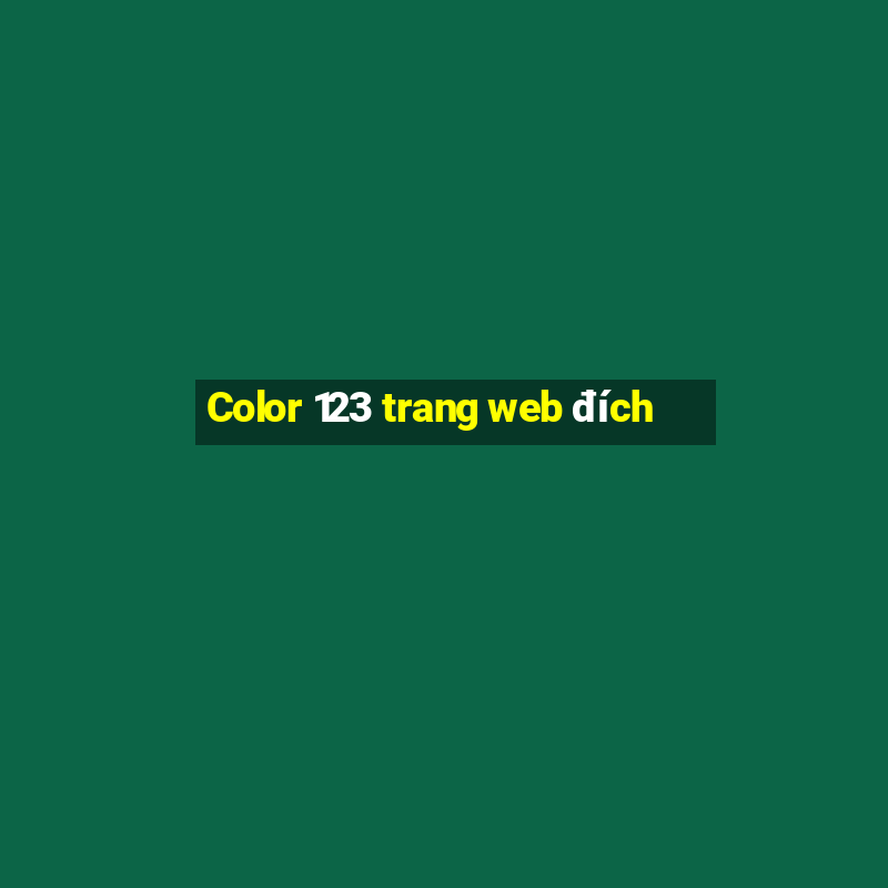 Color 123 trang web đích