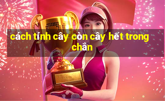 cách tính cây còn cây hết trong chắn