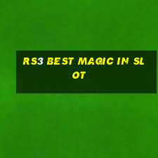 rs3 best magic in slot