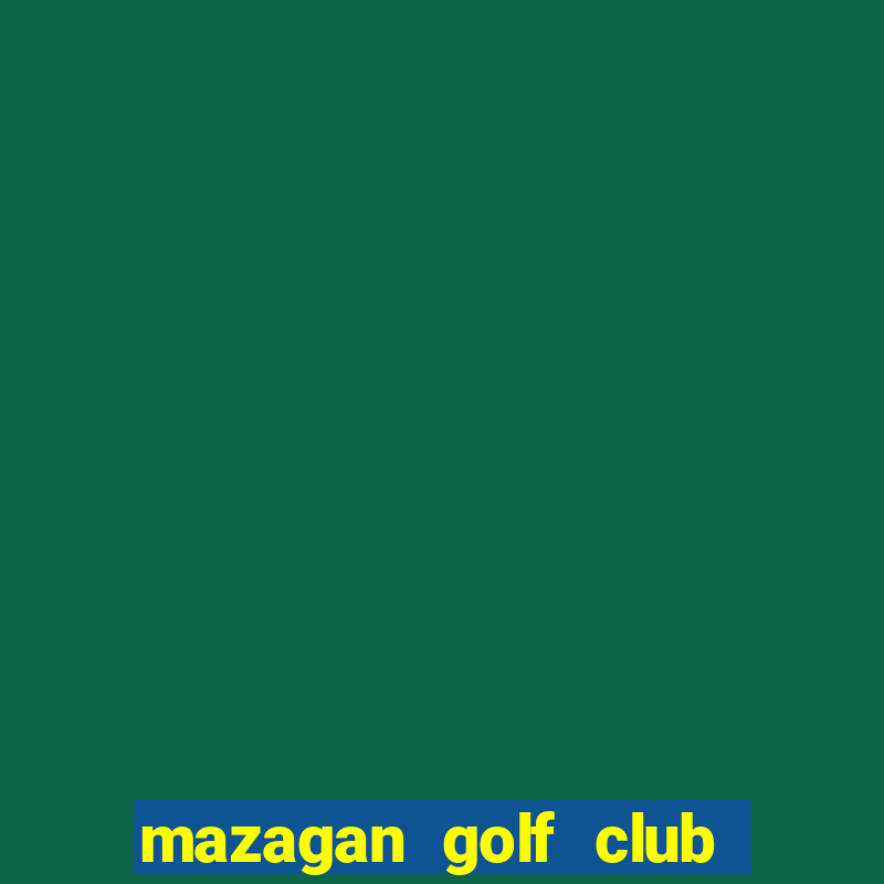 mazagan golf club el jadida