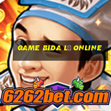 game bida lỗ online