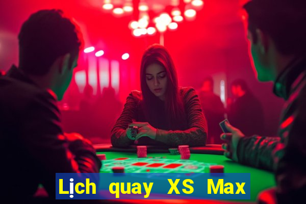 Lịch quay XS Max 3D ngày 21