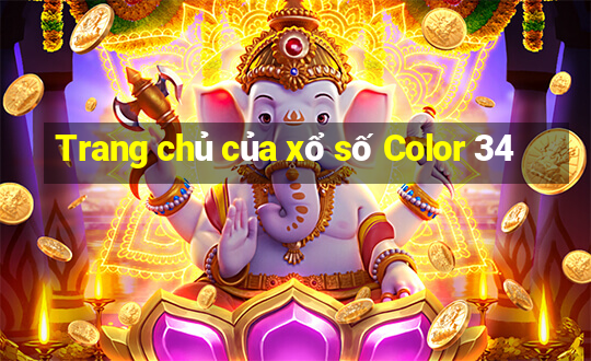 Trang chủ của xổ số Color 34