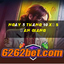 ngày 5 tháng 10 xổ số an giang