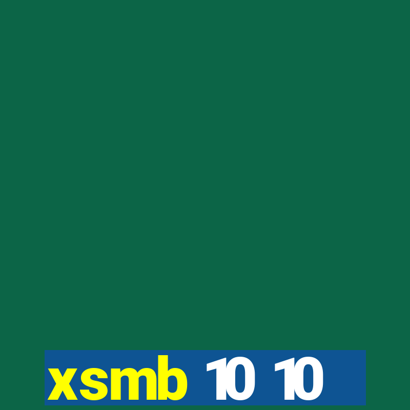 xsmb 10 10