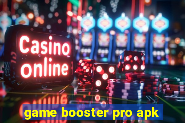 game booster pro apk