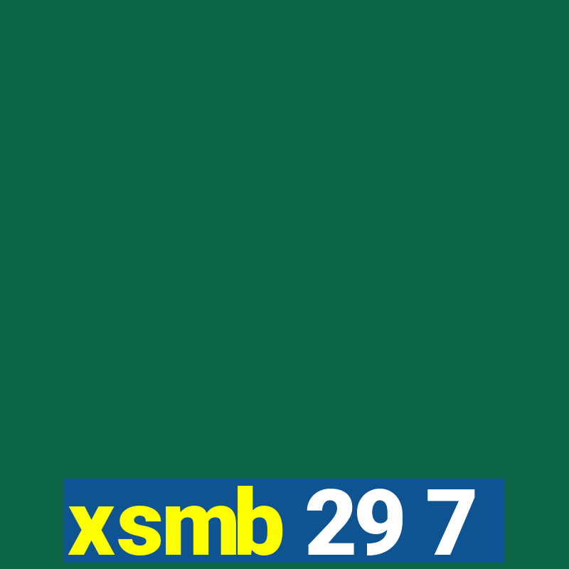 xsmb 29 7