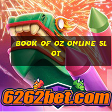 book of oz online slot