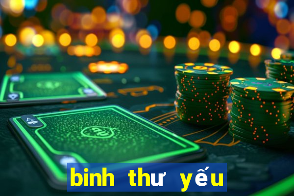 binh thư yếu lược pdf