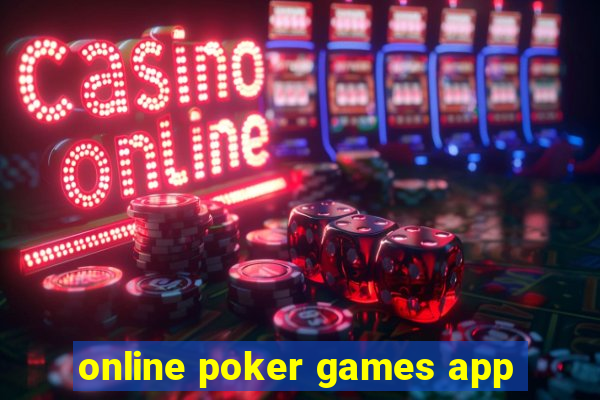 online poker games app