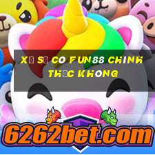 Xổ số có Fun88 chính thức không