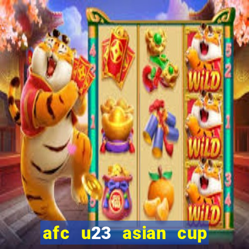 afc u23 asian cup 2024 qualifiers