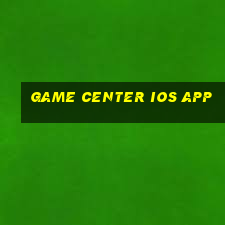 game center ios app