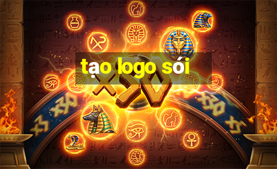 tạo logo sói