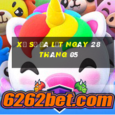 xổ số đà lạt ngày 28 tháng 05