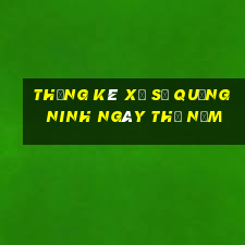 Thống kê xổ số quảng ninh ngày thứ năm