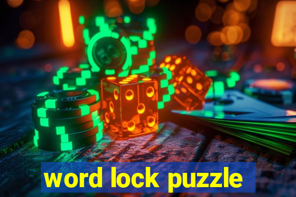 word lock puzzle