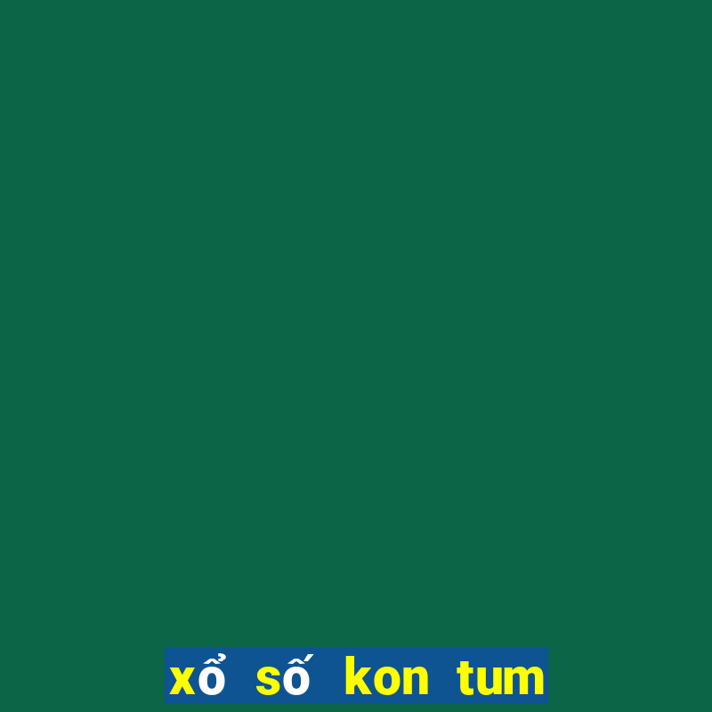 xổ số kon tum 5 2 2023