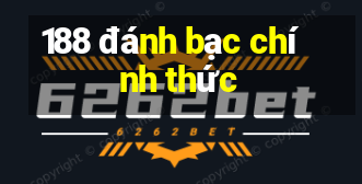 188 đánh bạc chính thức