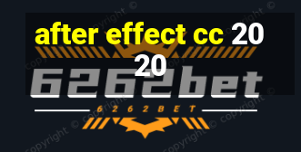 after effect cc 2020