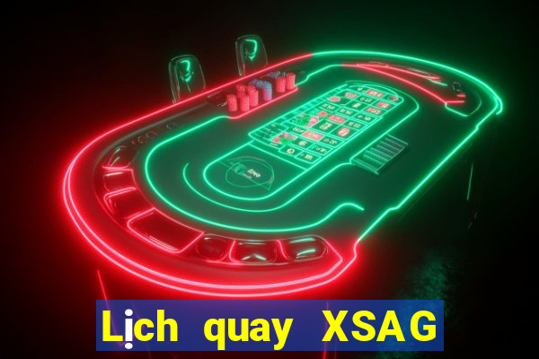 Lịch quay XSAG ngày 6