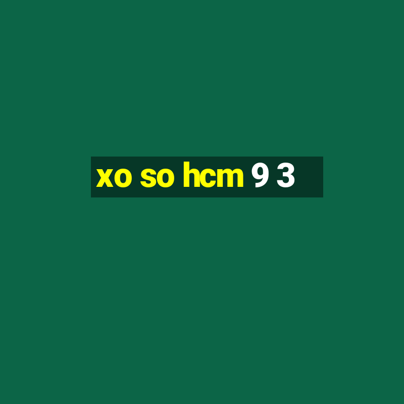 xo so hcm 9 3