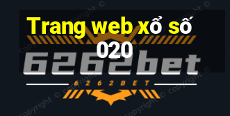 Trang web xổ số 020