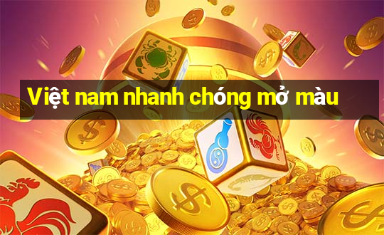 Việt nam nhanh chóng mở màu