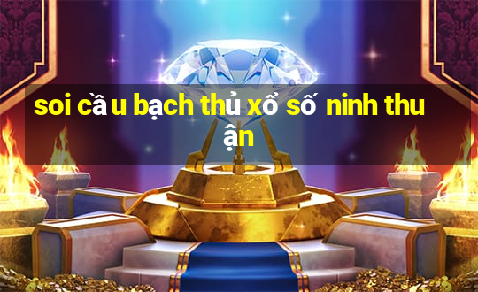 soi cầu bạch thủ xổ số ninh thuận