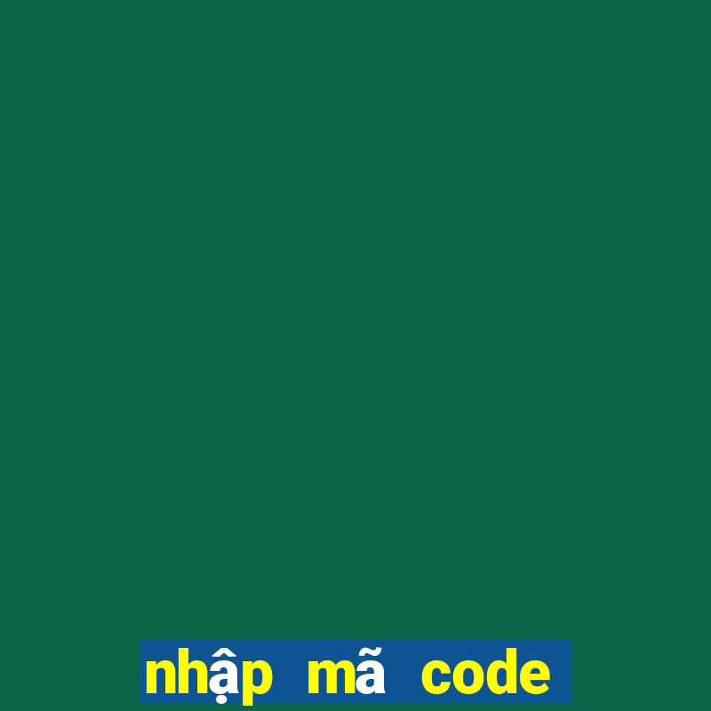 nhập mã code omg 3q