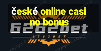 české online casino bonus