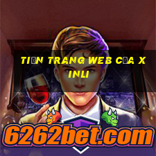 tiền trang web của Xinli