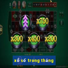 xổ số trong tháng