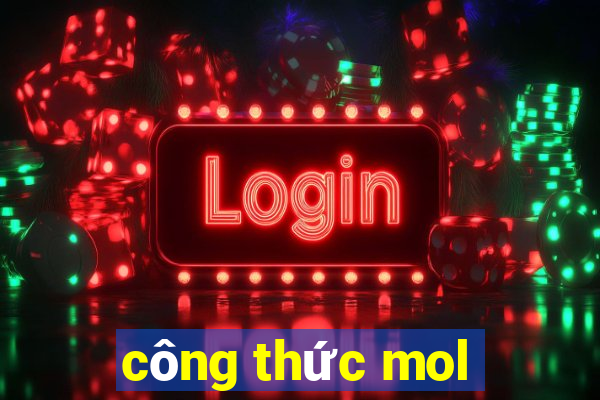 công thức mol