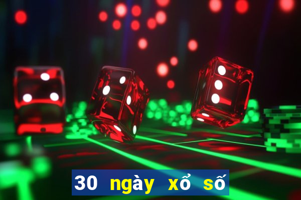 30 ngày xổ số miền bắc