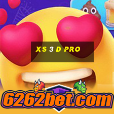 xs 3 d pro