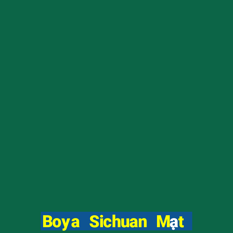 Boya Sichuan Mạt Chược ios