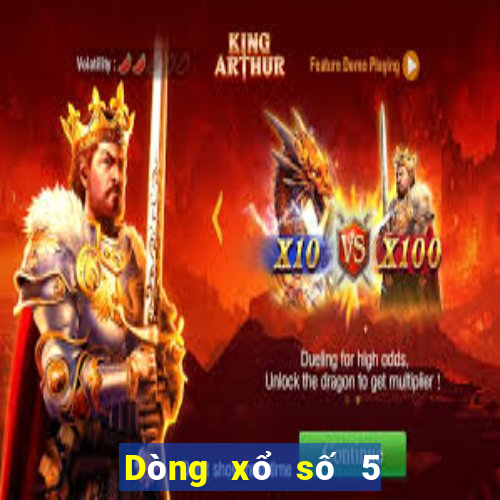 Dòng xổ số 5 xổ số