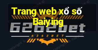 Trang web xổ số Baiying