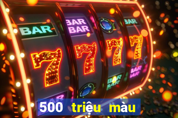 500 triệu màu sắc đăng nhập