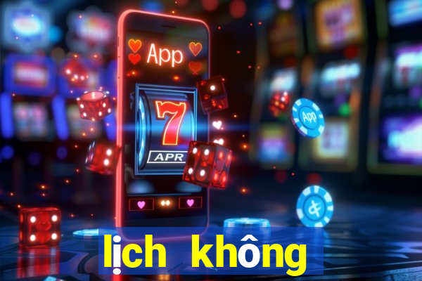 lịch không quảng cáo